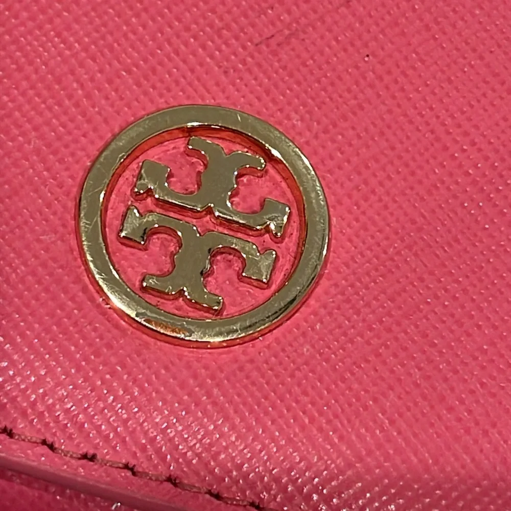 TORY BURCH Pink Leather iPad Case